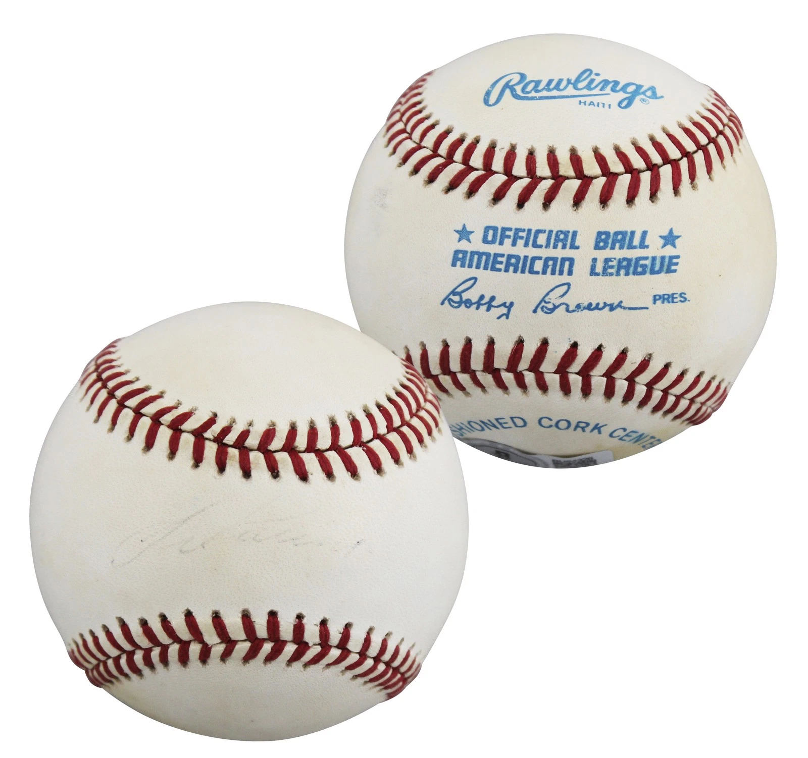 Athletics Jose Canseco Authentic Signed Bobby Brown OAL Baseball BAS #BU64326