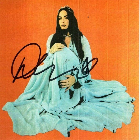 DEMI LOVATO Signed DANCING WITH THE DEVIL CD Insert Booklet w/ Hologram COA