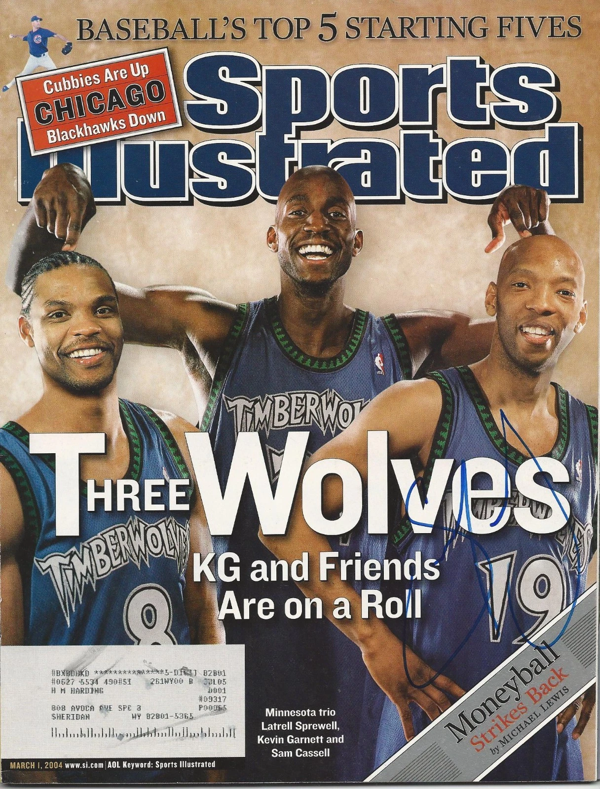 **GFA Sports Illustrated *SAM CASSELL* Signed SI Magazine AD1 COA**