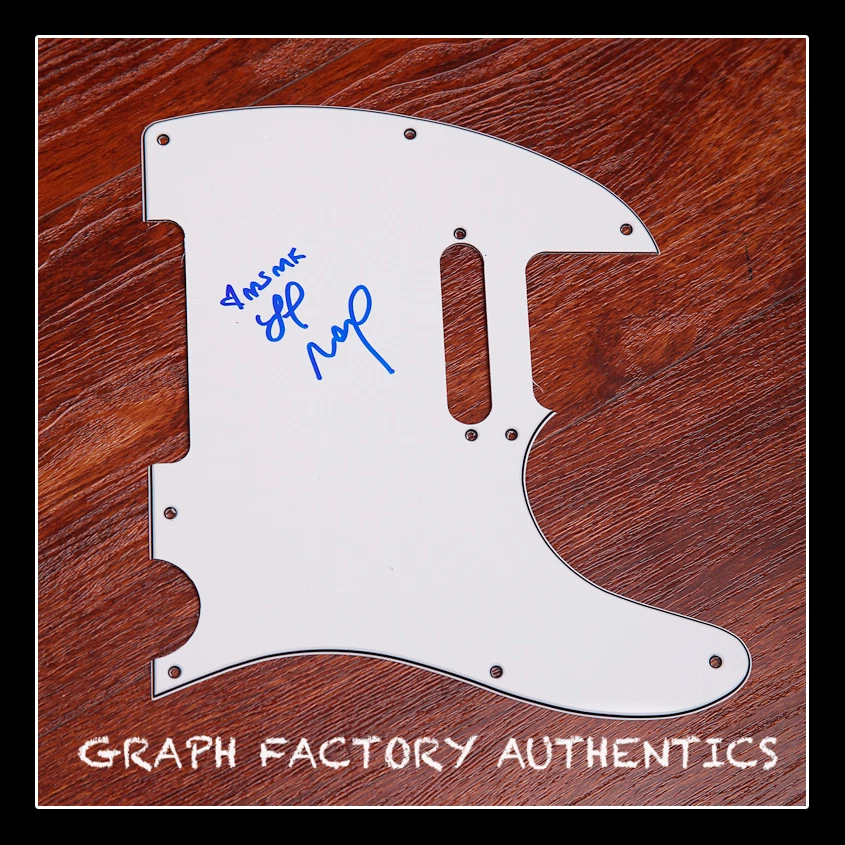 **GFA Lizzy and Max Band * MS MR * Signed Electric Pickguard AD2 COA**