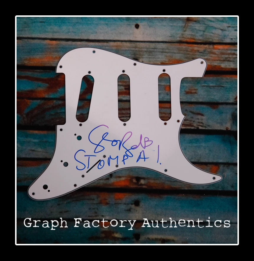 **GFA Stompa *SERENA RYDER* Signed Electric Pickguard AD1 PROOF COA**
