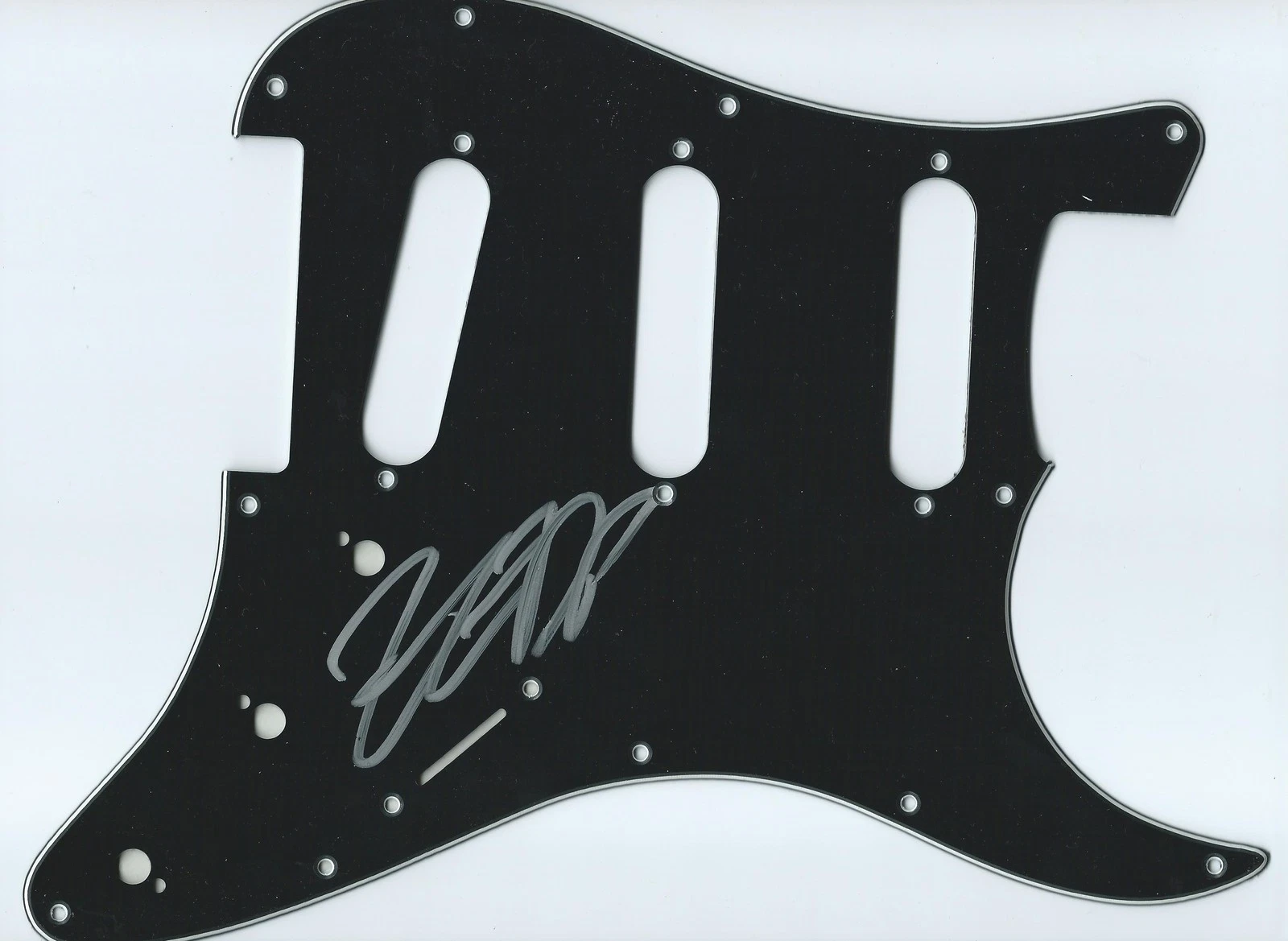 **GFA ANTON ZASLAVSKI – CLARITY *DJ ZEDD* SIGNED ELECTRIC PICKGUARD Z2 COA** COLLECTIBLE MEMORABILIA