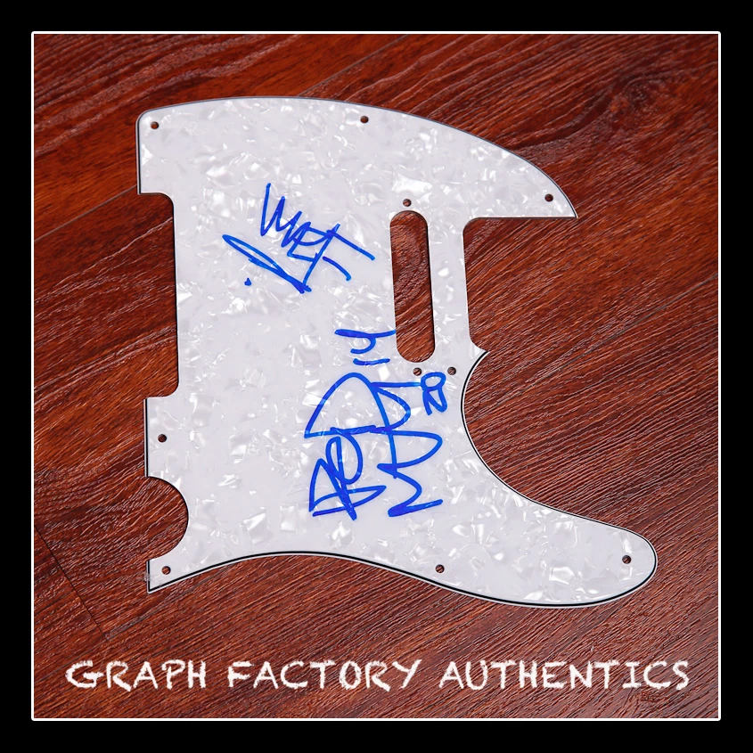 **Legendary Rapper * METHOD MAN & REDMAN * Signed Electric Pickguard AD2 COA**
