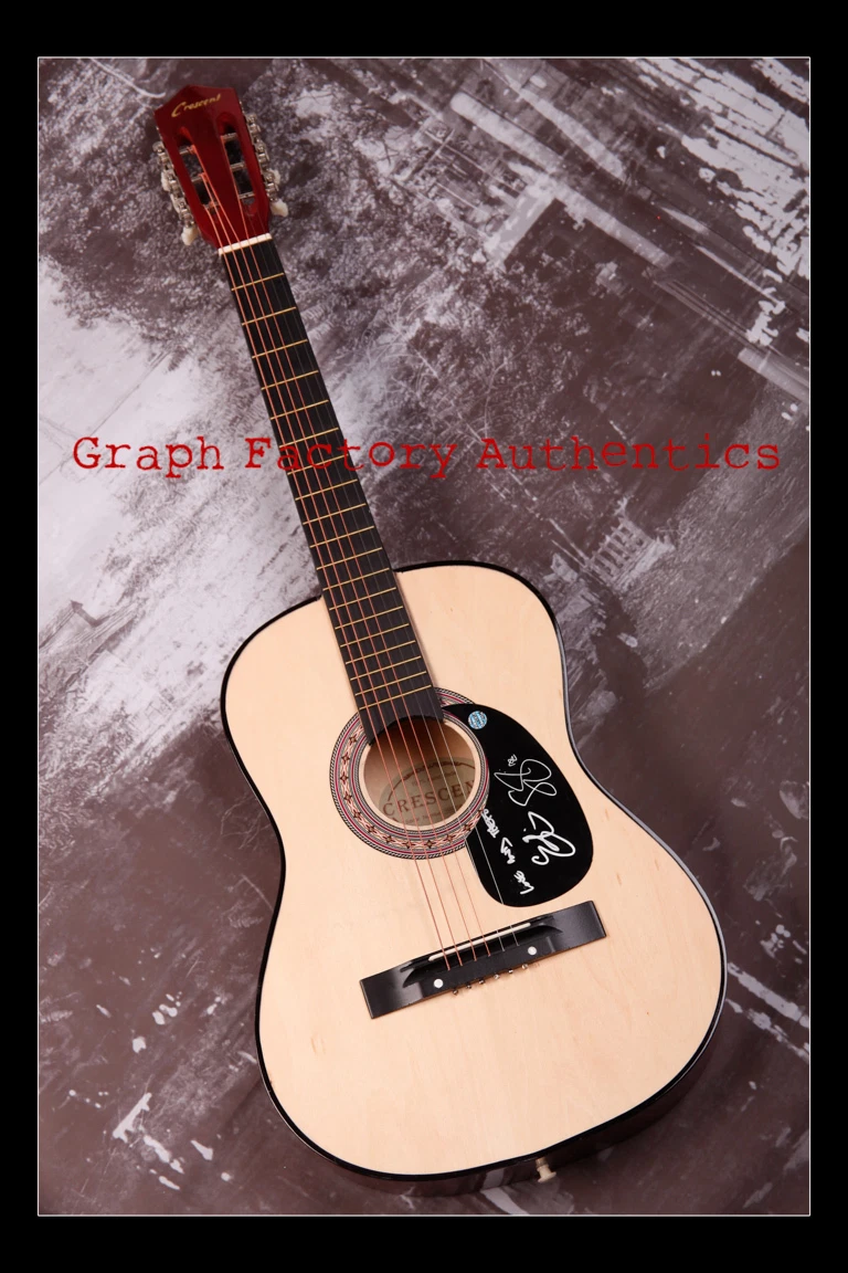 GFA If You Ever Get Lonely * LOVE AND THEFT * Signed Acoustic Guitar MH1 COA