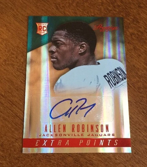 2014 PRESTIGE EXTRA POINTS ALLEN ROBINSON RC ROOKIE AUTO AUTOGRAPH JAGUARS