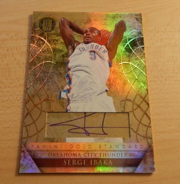2010-11 PANINI GOLD STANDARD SERGE IBAKA #ED /299 THUNDER