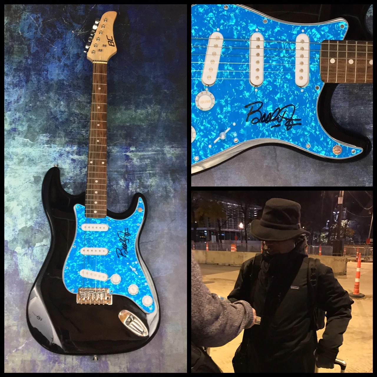 GFA The M.G.'s Frontman * BOOKER T. JONES * Signed Electric Guitar PROOF B1 COA