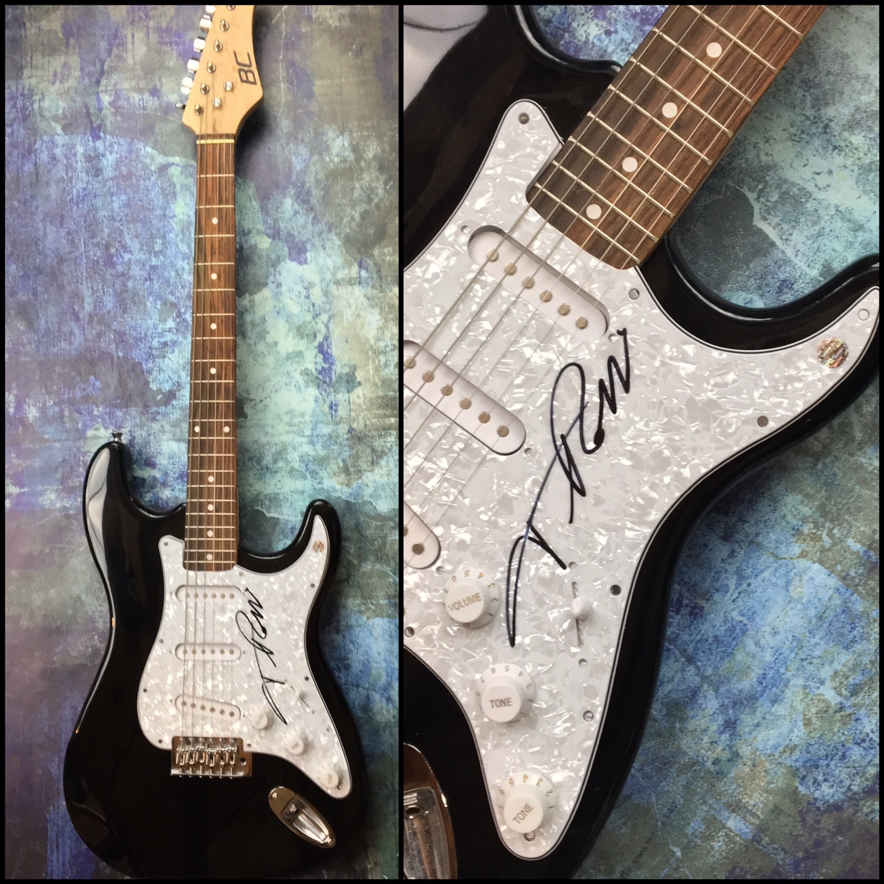 GFA The Rogues Gallery Band * TIM ROBBINS * Signed Electric Guitar COA