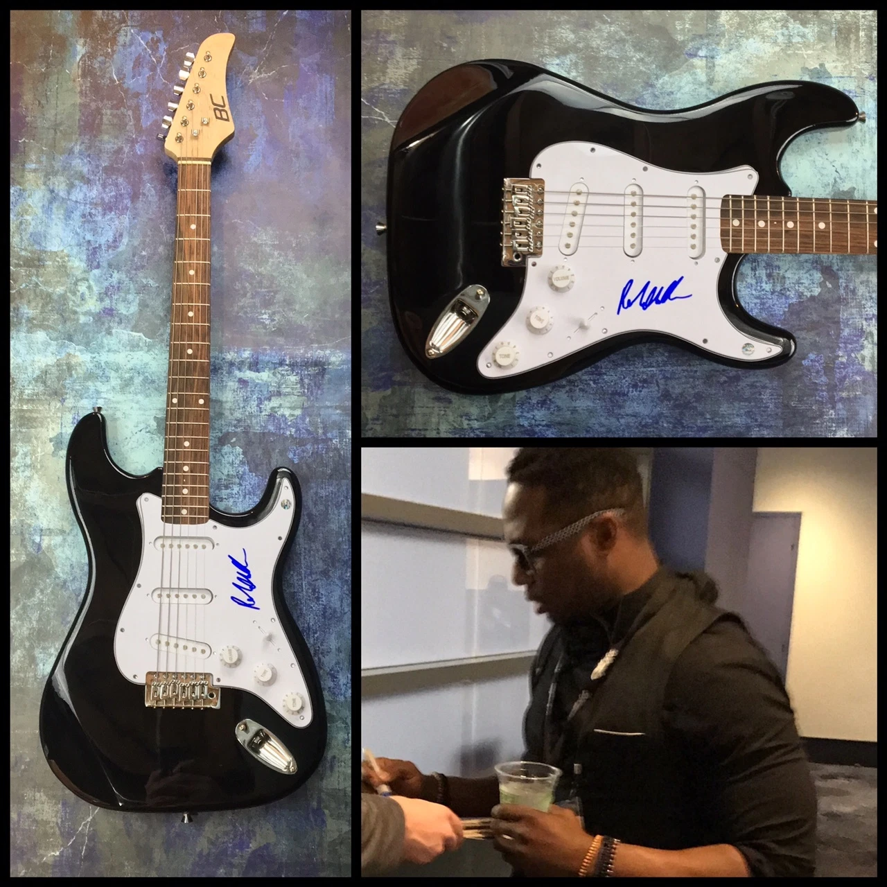 GFA And the Family Band * ROBERT RANDOLPH * Signed Electric Guitar PROOF AD1 COA