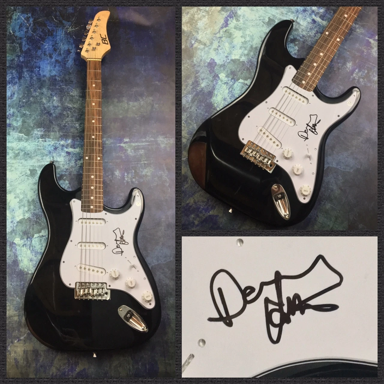 GFA Three Dog Night * DANNY HUTTON * Signed Autograph Electric Guitar COA