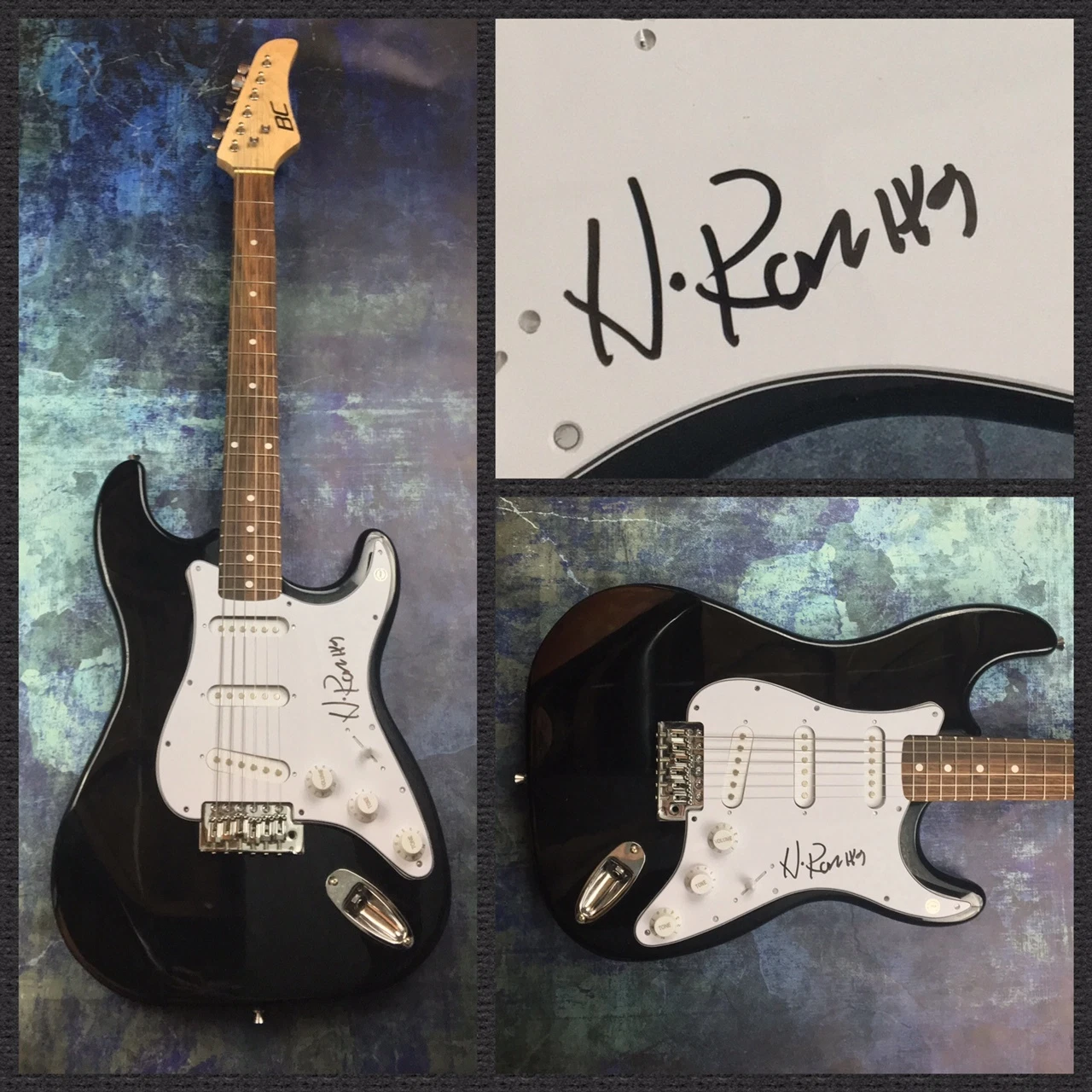 GFA Black Flag Frontman * HENRY ROLLINS * Signed Electric Guitar COA