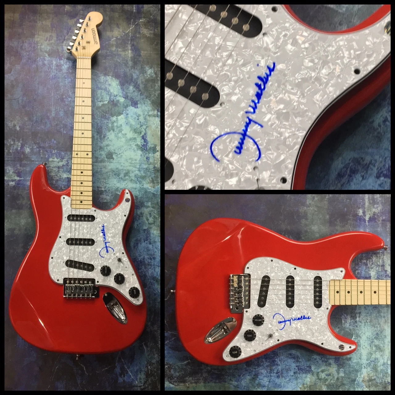 GFA Chances Are Singer * JOHNNY MATHIS * Signed Electric Guitar COA