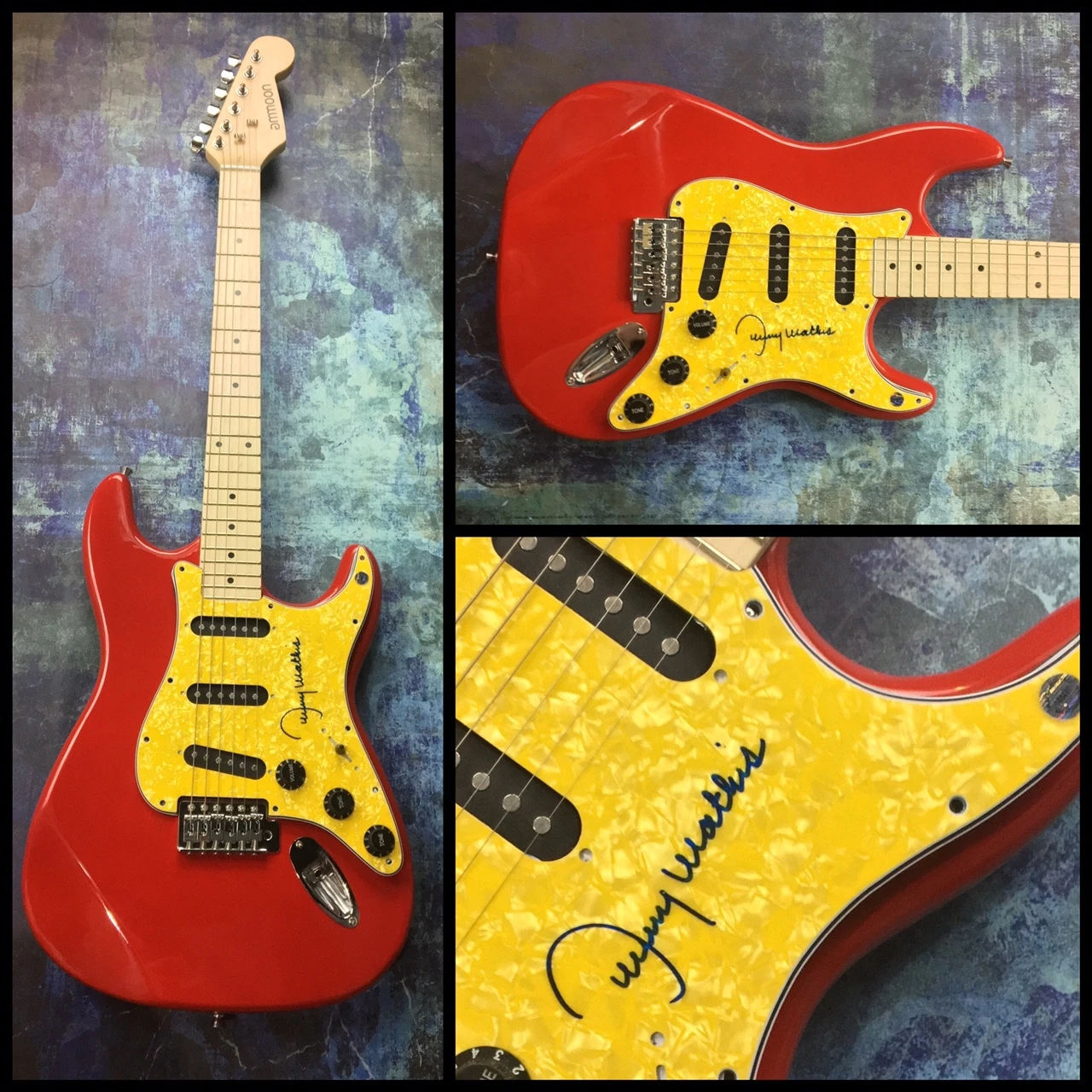 GFA Chances Are Singer * JOHNNY MATHIS * Signed Electric Guitar AD4 COA