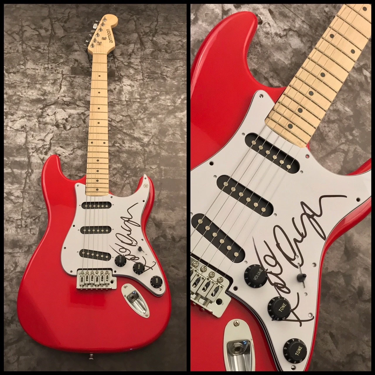 GFA Cindy Wilson & Kate Pierson * THE B-52s * Signed Electric Guitar LA2 COA