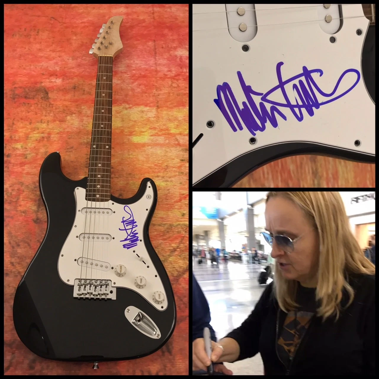 GFA Come to My Window * MELISSA ETHERIDGE * Signed Electric Guitar PROOF AD3 COA