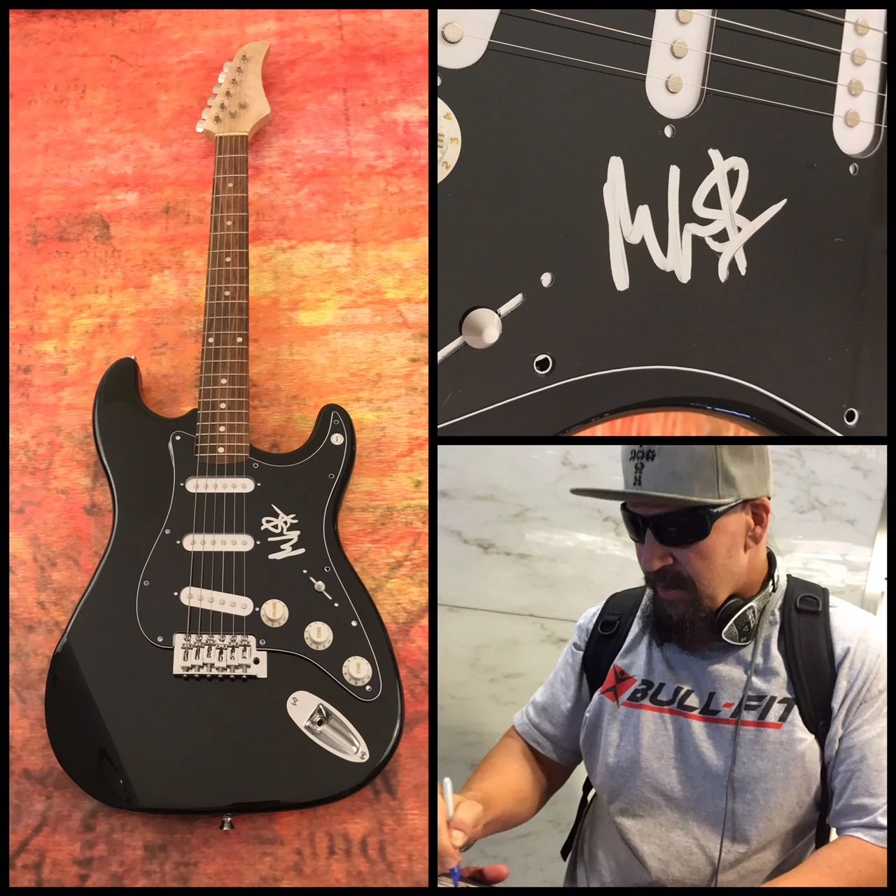 GFA Suicidal Tendencies * MIKE MUIR * Signed Electric Guitar PROOF M3 COA