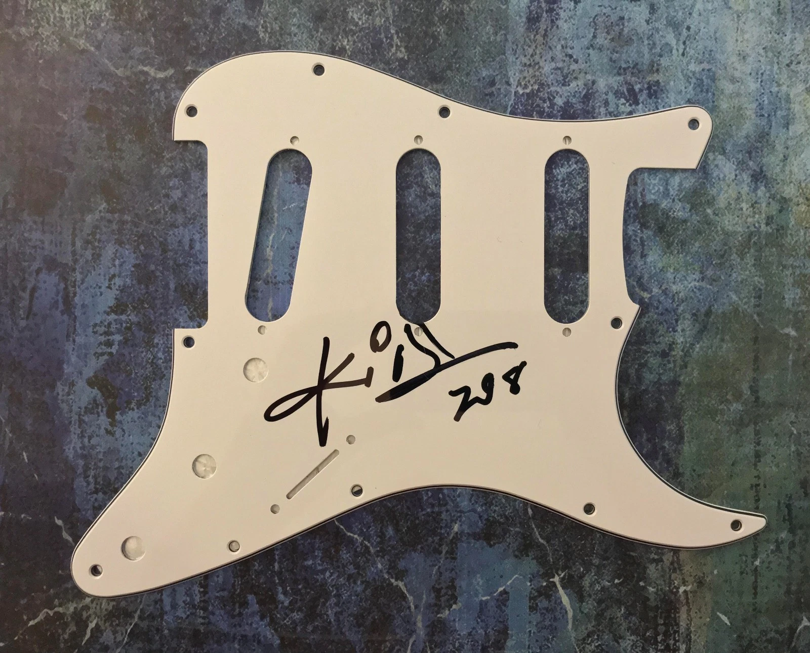 GFA Kid 'n Play Duo * CHRISTOPHER REID * Signed Electric Pickguard LA1 COA