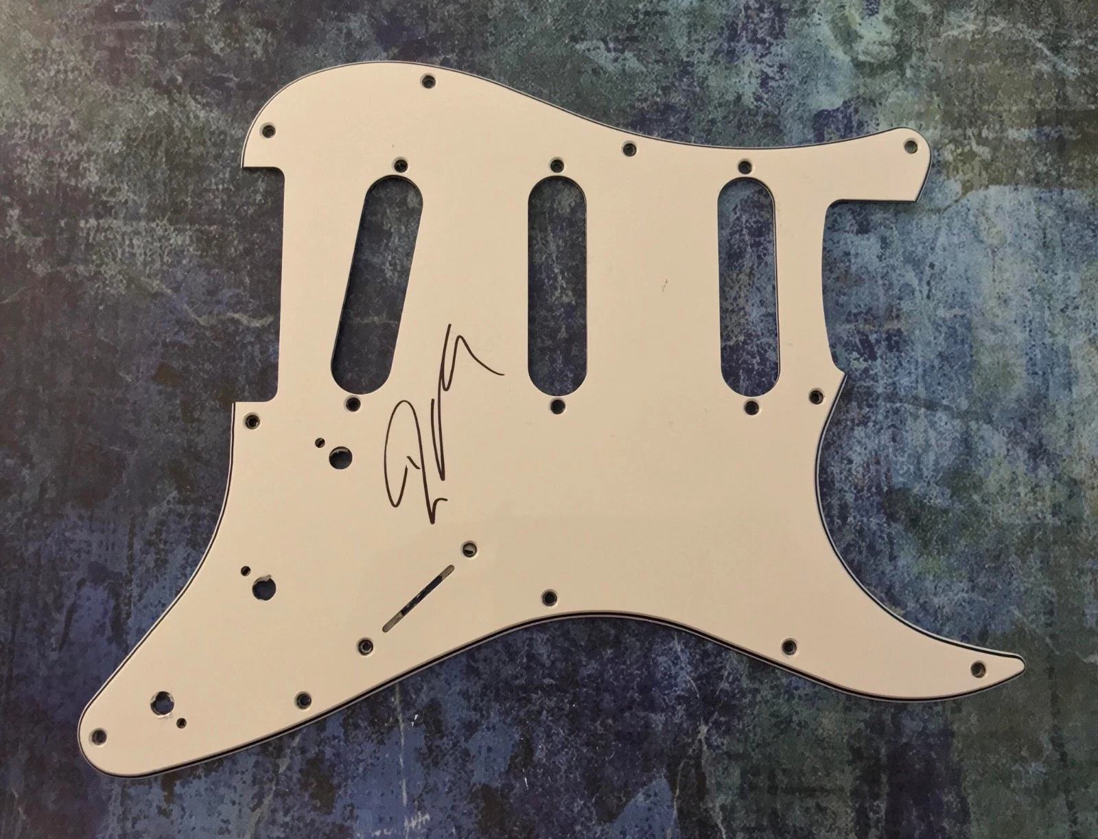 GFA Guns N' Roses Drummer * STEVEN ADLER * Signed Electric Pickguard COA