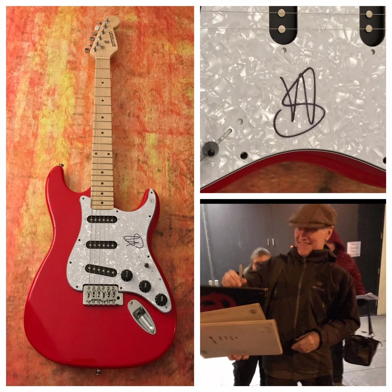 GFA Traffic & Blind Faith * STEVE WINWOOD * Signed Electric Guitar PROOF AD2 COA