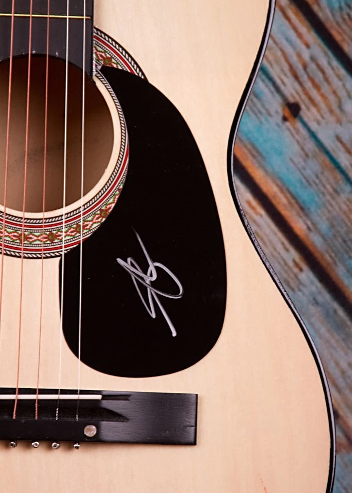 GFA Ready Set Roll * CHASE RICE * Signed Acoustic Guitar R2 PROOF COA