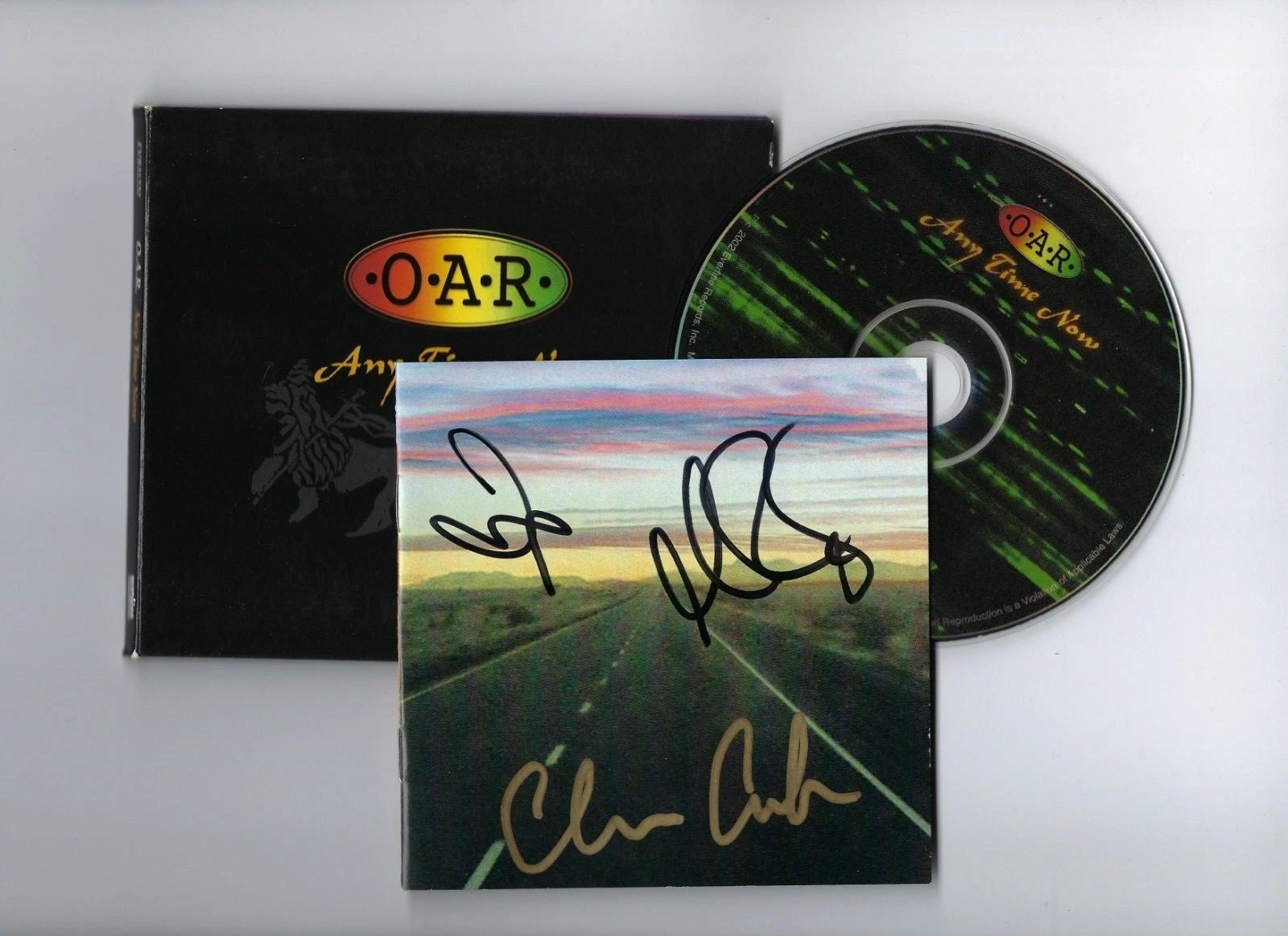 GFA Marc Roberge Of a Revolution * O.A.R. * Band x4 Signed OAR CD Booklet C COA