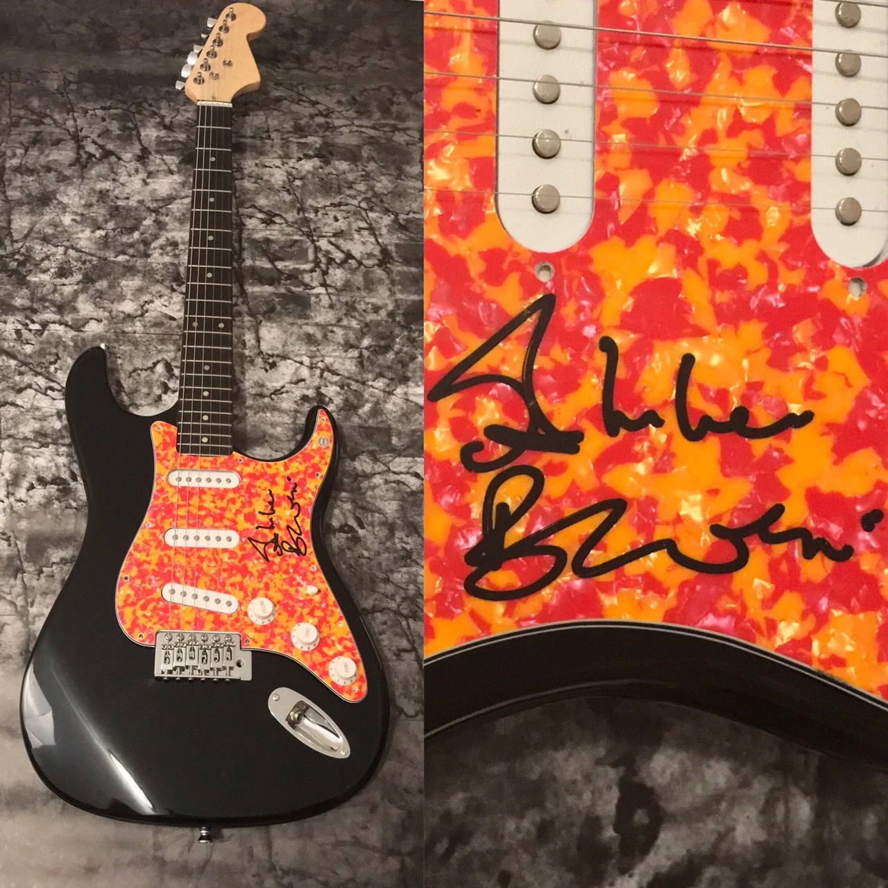 GFA The God of Hellfire * ARTHUR BROWN * Signed Electric Guitar AD3 COA