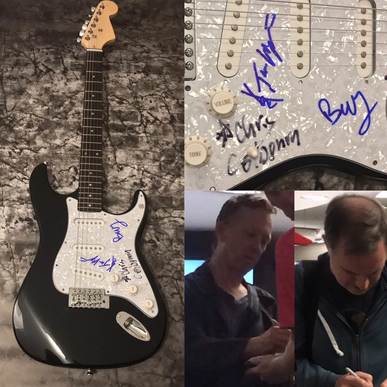 GFA Bill Janovitz Band x3 * BUFFALO TOM * Signed Electric Guitar PROOF AD1 COA