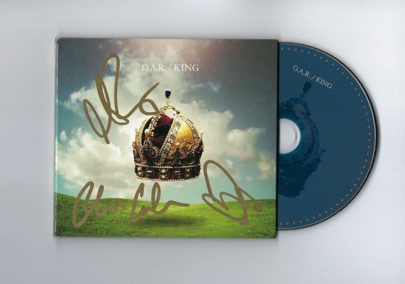 GFA Marc Roberge Of a Revolution * O.A.R. * Band x3 Signed OAR CD Booklet O4 COA