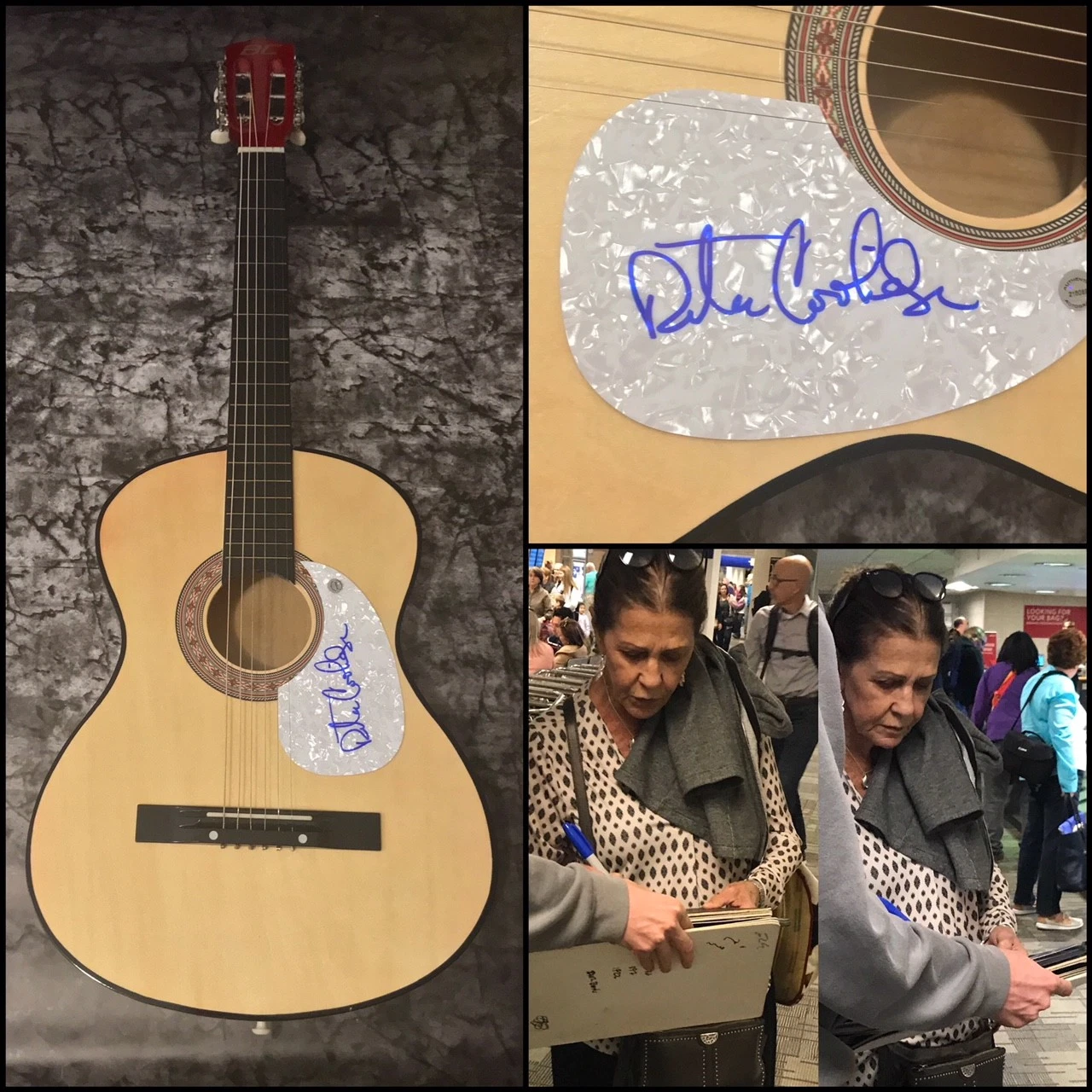 GFA All Time High * RITA COOLIDGE * Signed Autographed Acoustic Guitar R1 COA