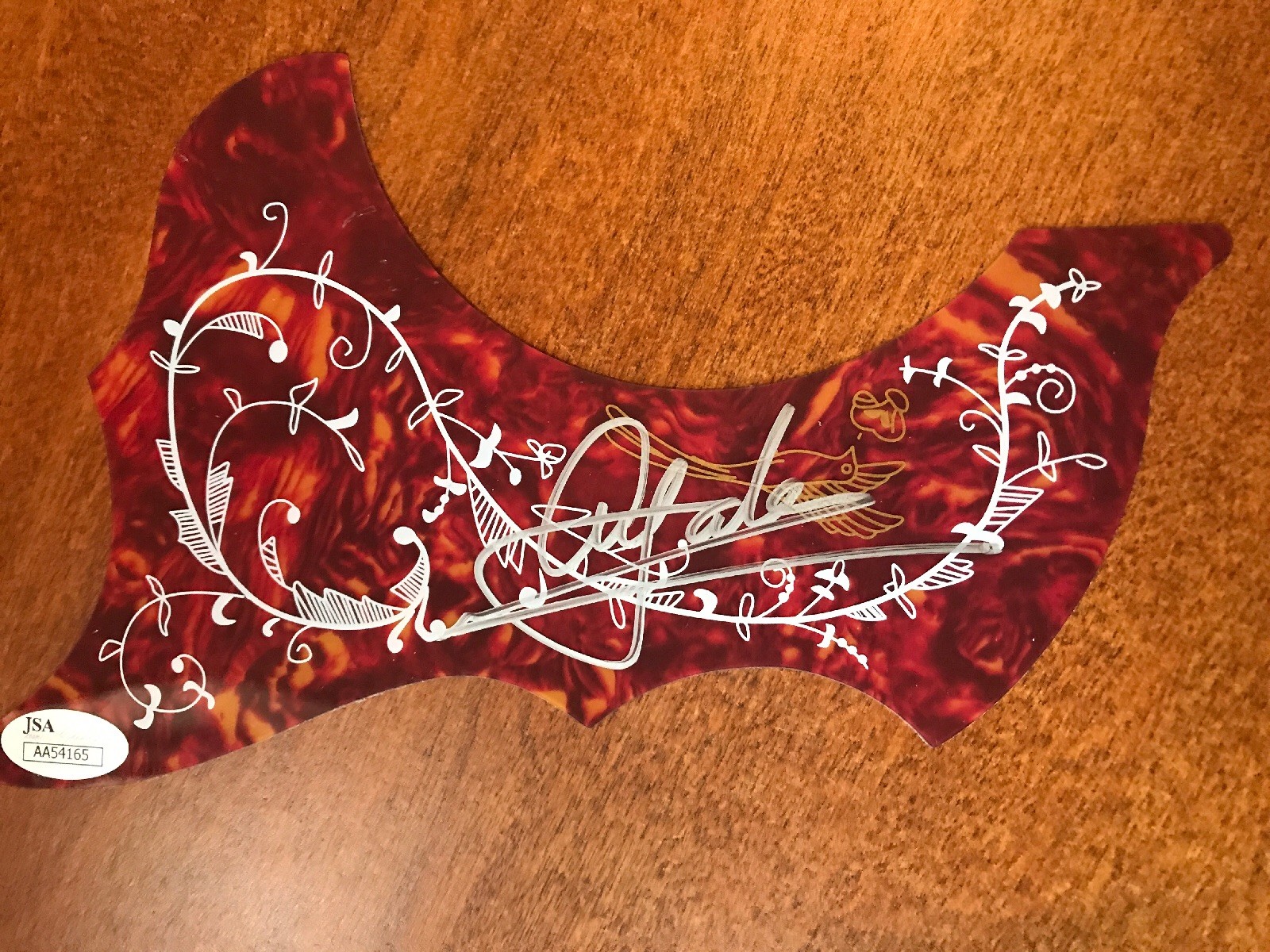 AL JARDINE  SIGNED AUTOGRAPHED PICKGUARD THE BEACH BOYS JSA COA COLLECTIBLE MEMORABILIA