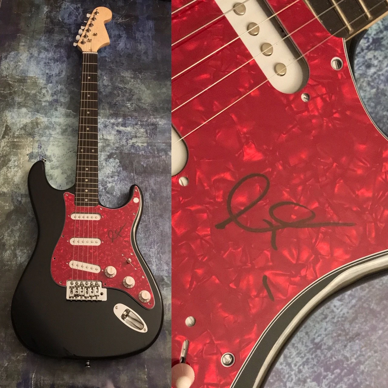 GFA This Year's Model Rock Star * ELVIS COSTELLO * Signed Electric Guitar COA