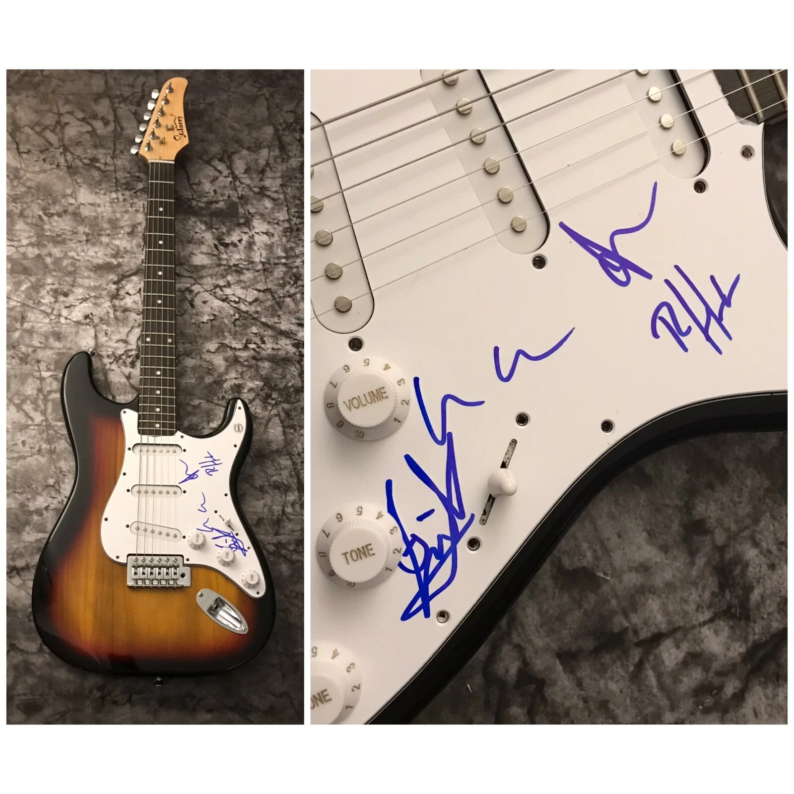 GFA Hippie Castle EP Fanfare * MAGIC CITY HIPPIES * Signed Electric Guitar C COA