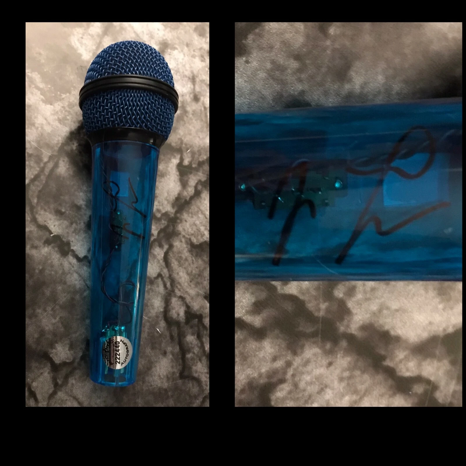 GFA The Tonight Show with * JAY LENO * Signed Microphone J5 COA