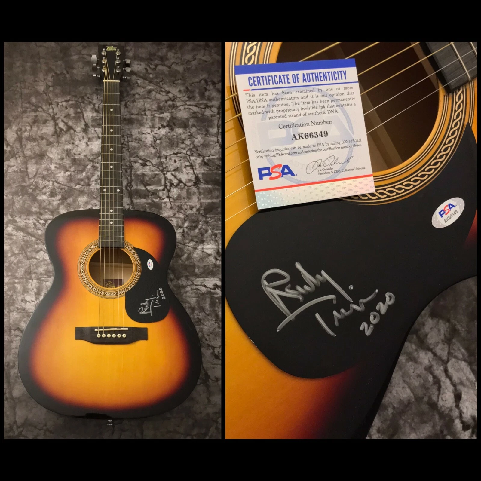 PSA  Forever and Ever, Amen  * RANDY TRAVIS *  Signed 41