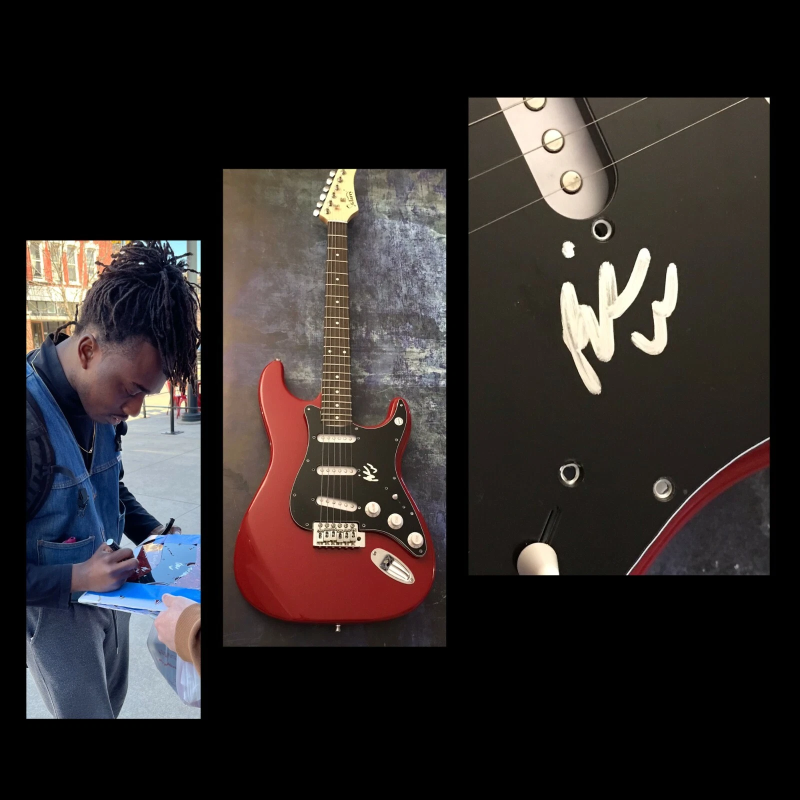 GFA Move Like This  * RIC WILSON *  Signed Electric Guitar PROOF R2 COA