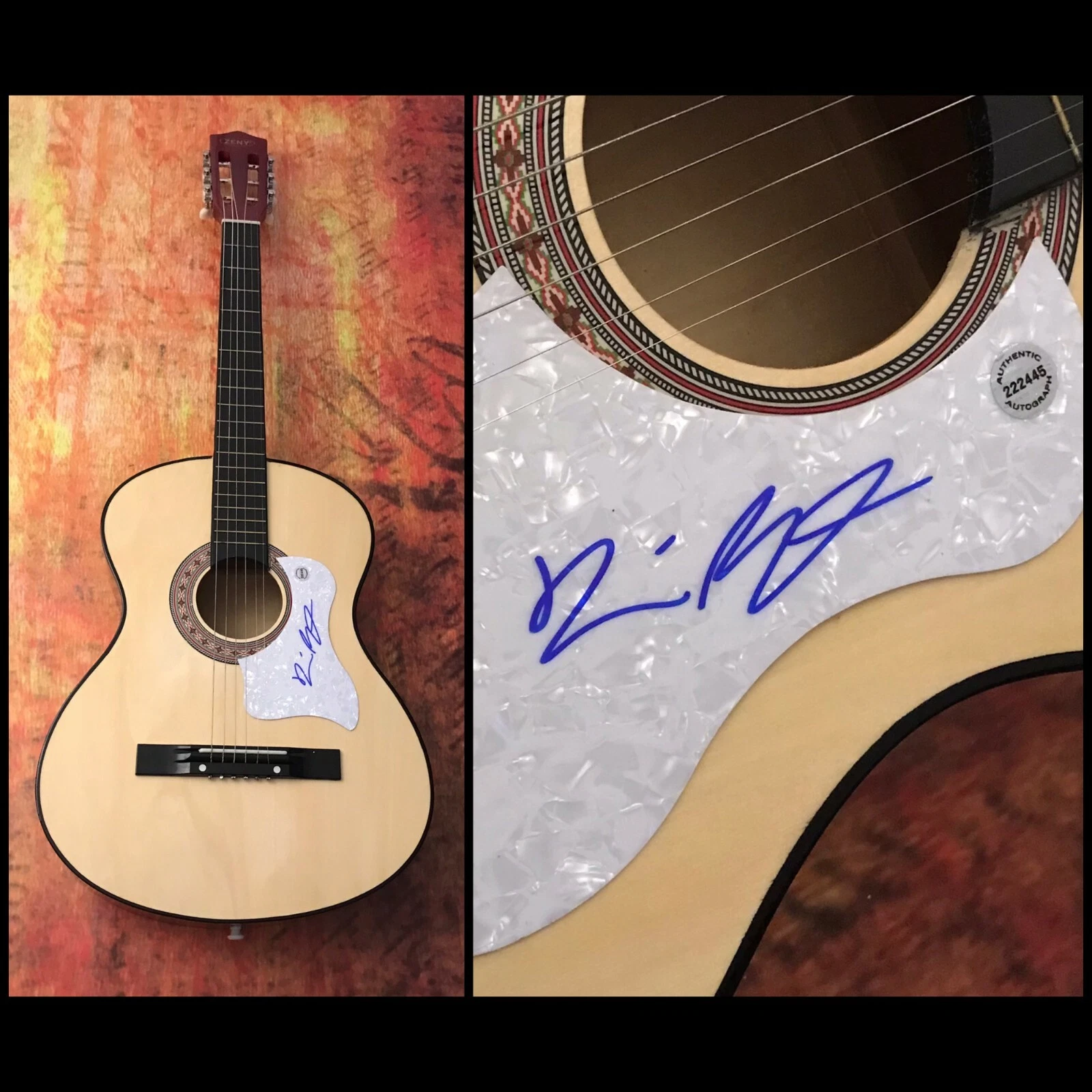 GFA You, Yeah, You Sweet Misery * TRE BURT * Signed Acoustic Guitar T3 COA
