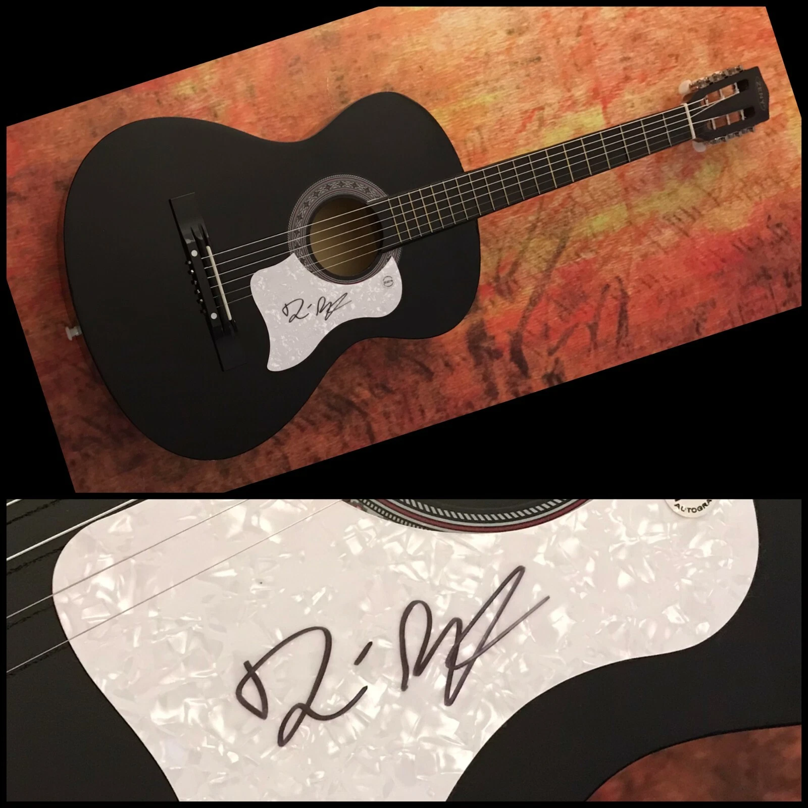 GFA You, Yeah, You Sweet Misery * TRE BURT * Signed Acoustic Guitar T4 COA