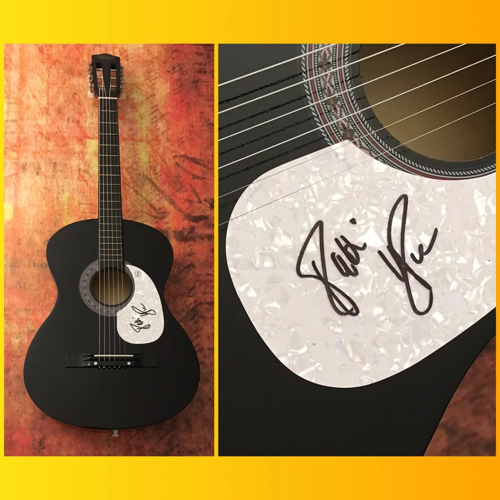 GFA Gypsy Broadway Star * PATTI LuPONE * Signed Acoustic Guitar P4 COA