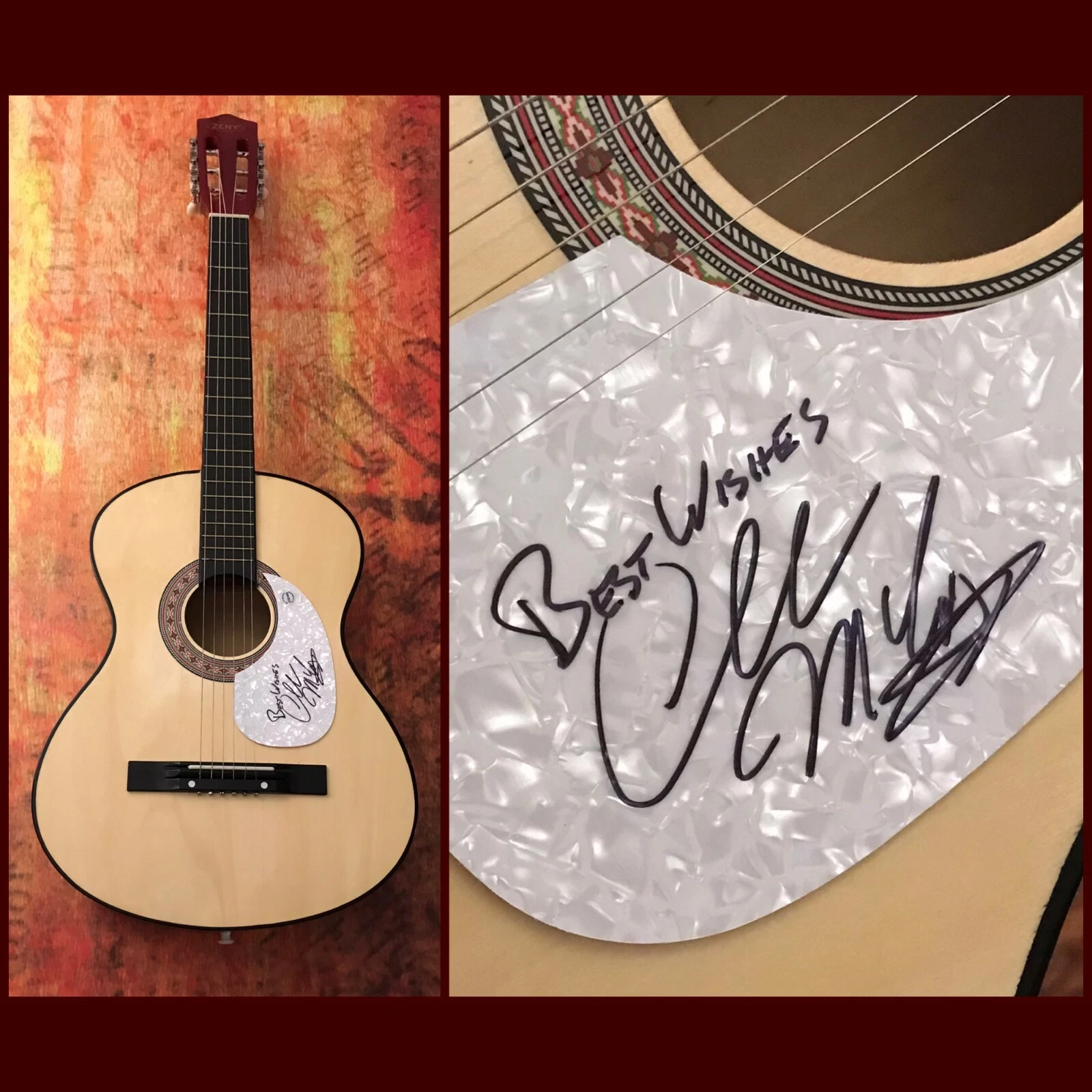 GFA The Nashville A-Team  * CHARLIE McCOY *  Signed Acoustic Guitar C3 COA