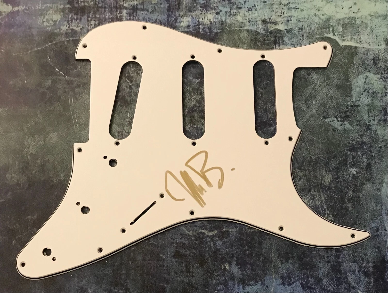 GFA The Doobie Brothers * JEFF SKUNK BAXTER * Signed Electric Pickguard COA