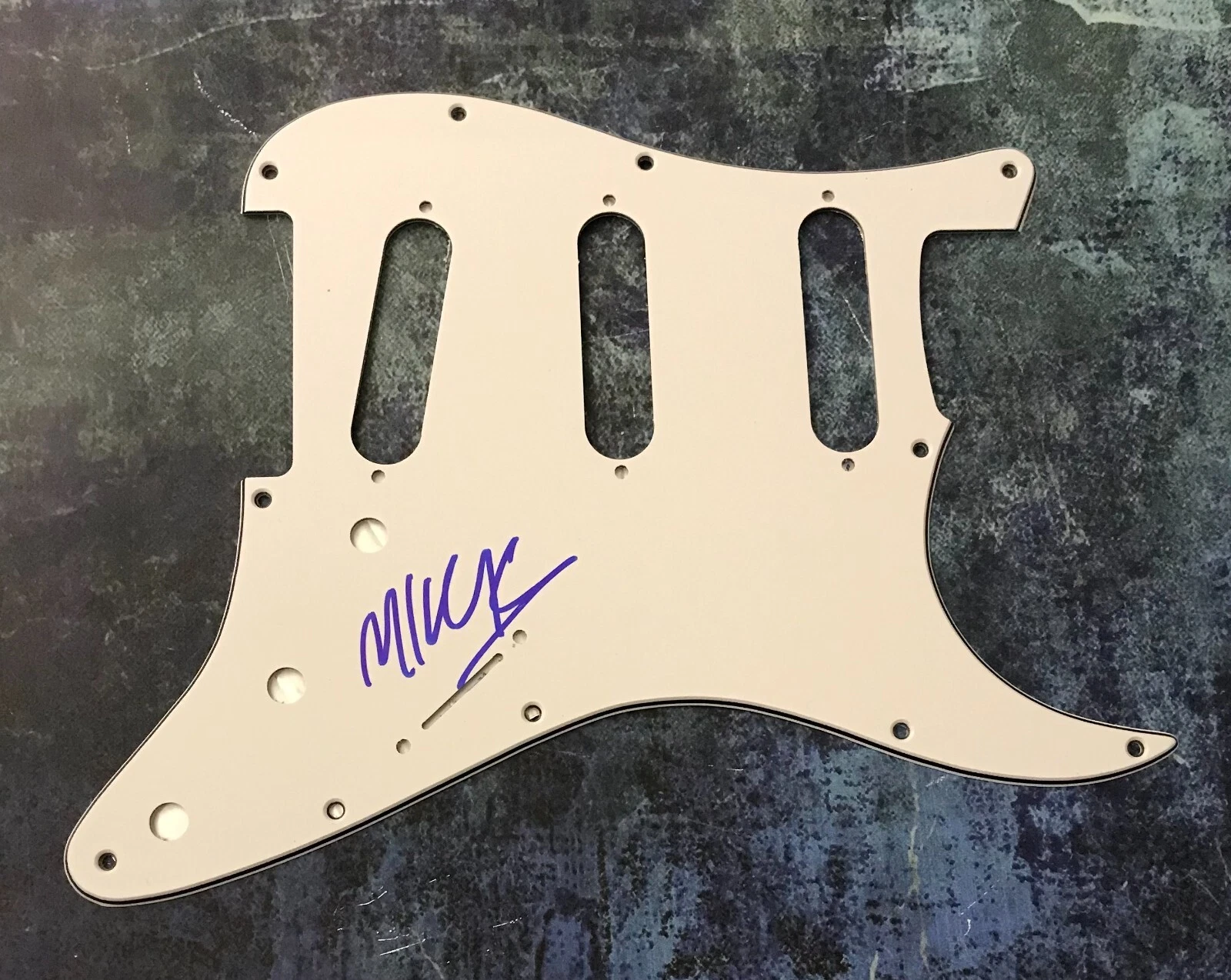 GFA This is Not the End Quiet  * MILCK *  Signed Electric Pickguard COA