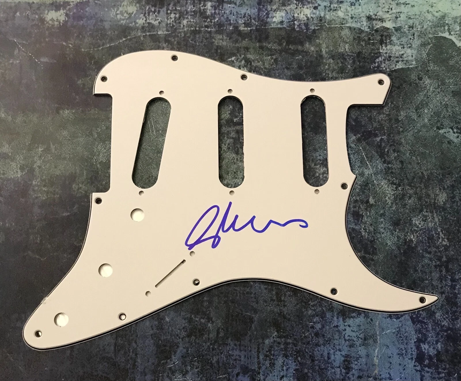 GFA  The Sex Pistols  * GLEN MATLOCK *  Signed Electric Pickguard PROOF COA