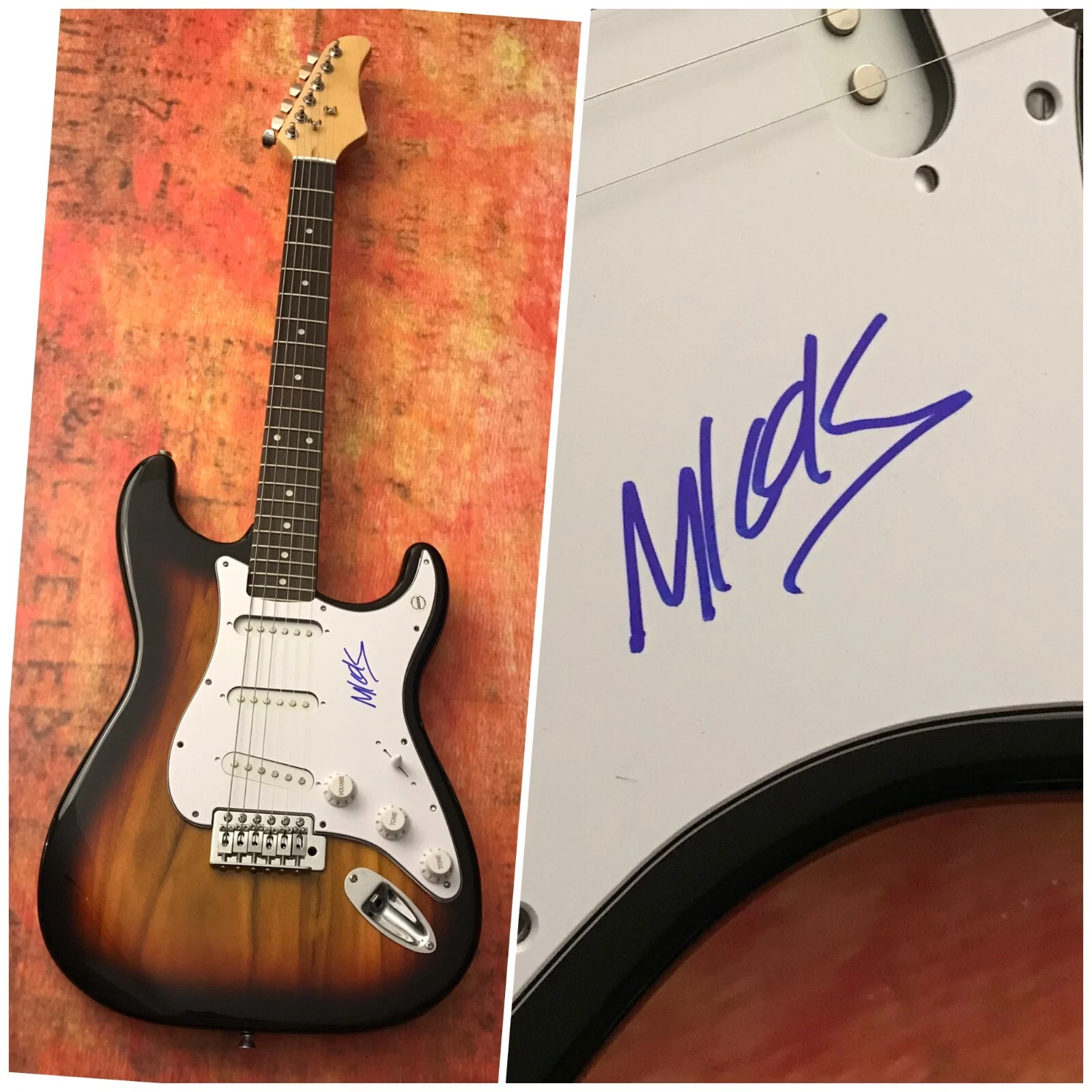 GFA This is Not the End Quiet  * MILCK *  Signed Electric Guitar M2 COA