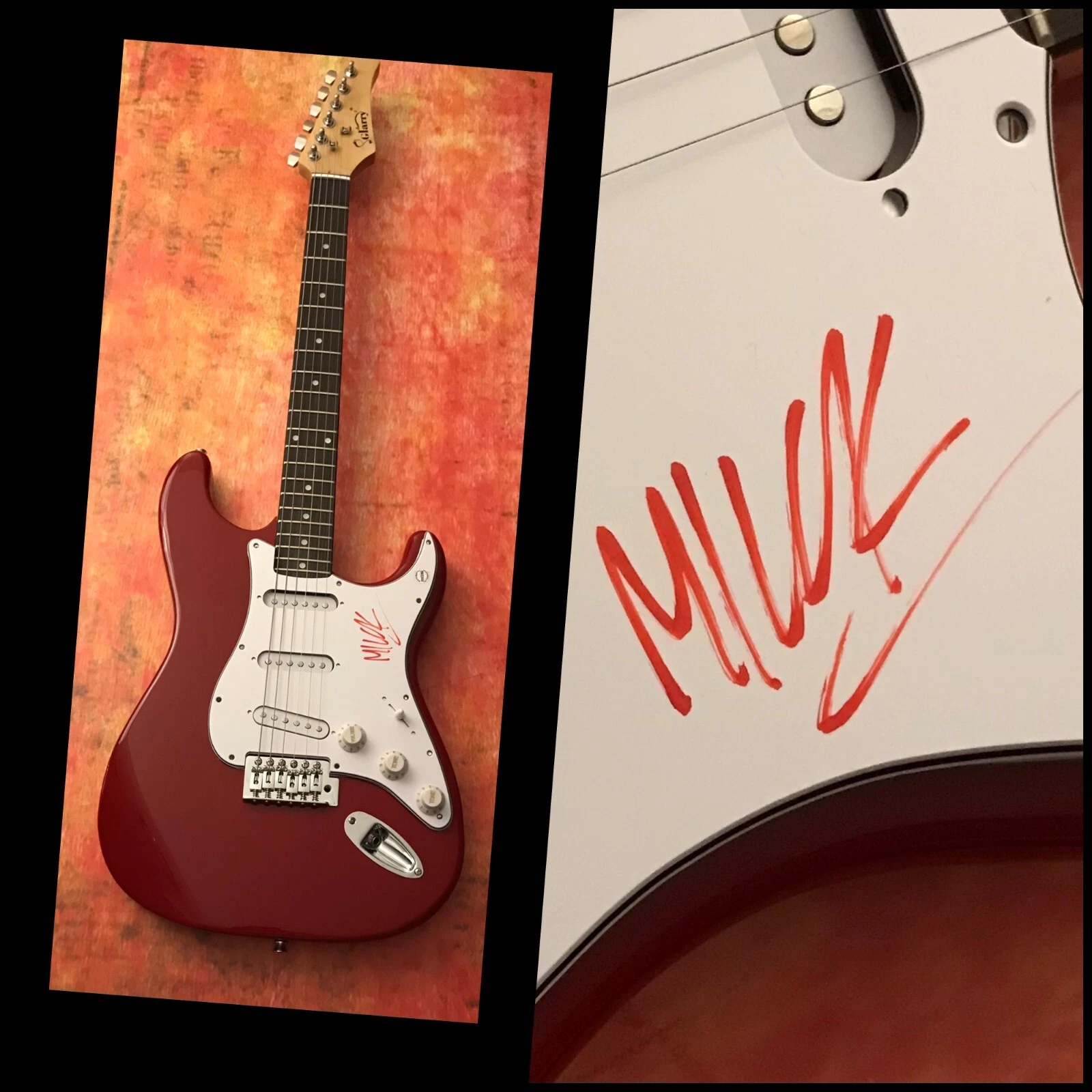 GFA This is Not the End Quiet  * MILCK *  Signed Electric Guitar M3 COA