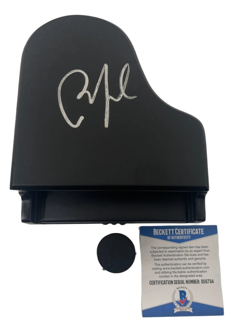 BILLY JOEL SIGNED PIANO BOX PIANO MAN AUTHENTIC AUTOGRAPH BECKETT COA 2