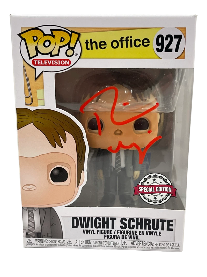 RAINN WILSON SIGNED THE OFFICE FUNKO 927 LIMITED EDITION AUTOGRAPH BECKETT 2