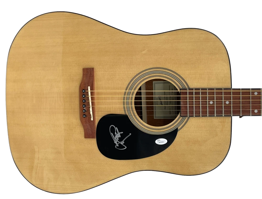 RICHIE SAMBORA SIGNED FULL SIZE ACOUSTIC GUITAR EPIPHONE BON JOVI JSA HOLOGRAM