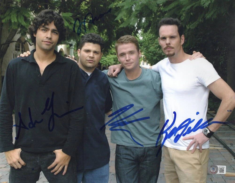 ENTOURAGE CAST SIGNED 11X14 PHOTO AUTHENTIC AUTOGRAPH BECKETT LOA