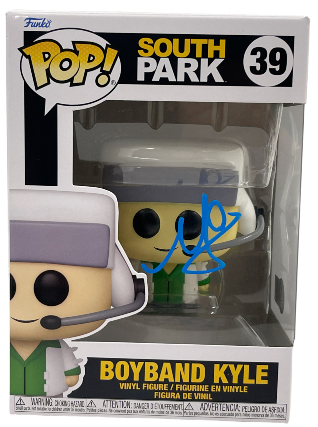 Matt Stone Signed Boyband Kyle Funko 39 South Park Authentic Autograph Beckett