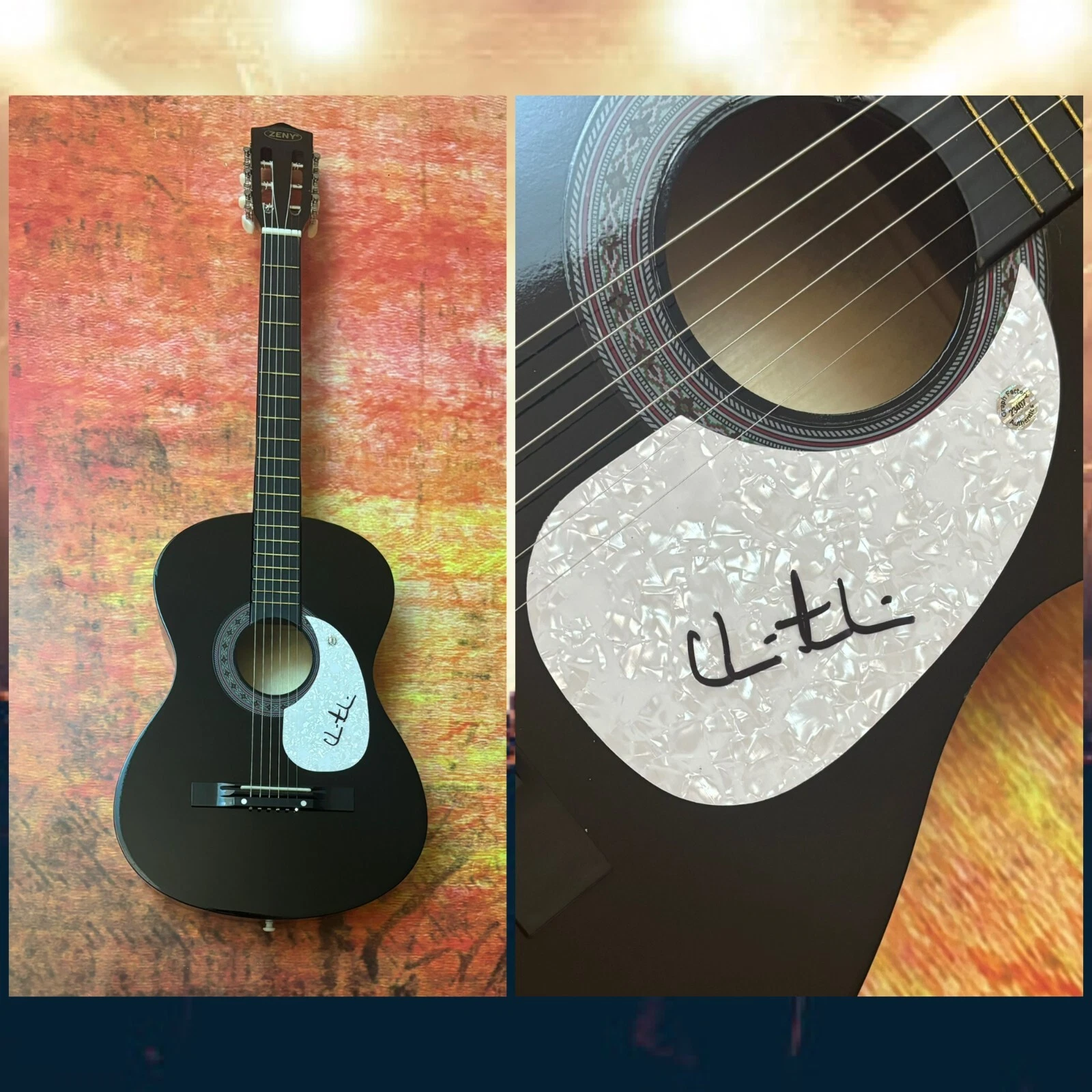 GFA Arriving Gospel Our God Star  * CHRIS TOMLIN *  Signed Acoustic Guitar COA